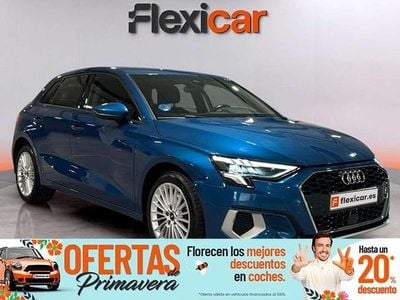 Usado Audi A3 Sportback e-tron Advanced 204 CV (150 kW) 2021 Azul Utilitario