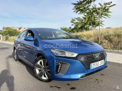 Usado Hyundai Ioniq Style 141 CV (103 kW) 2017 Azul Utilitario
