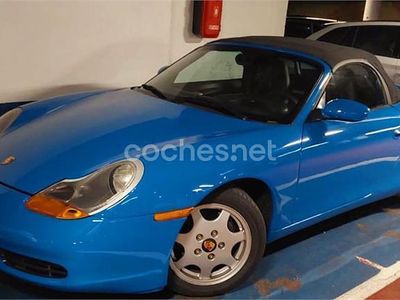 Usado Porsche Boxster 204 CV (150 kW) 1997 Azul Descapotable