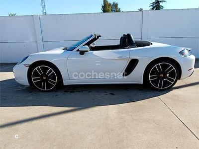 Blanco Usado 2018 Porsche 718 Boxster Descapotable | 61.000 € (Un poco caro)