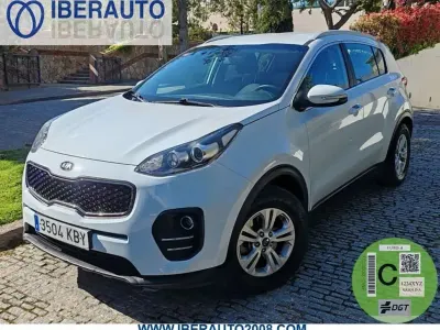 Usado Kia Sportage 116 CV (85 kW) 2017 Blanco SUV