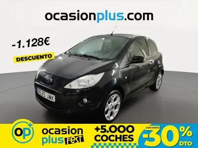 Usado Ford Ka Titanium 69 CV (50 kW) 2016 Negro Utilitario