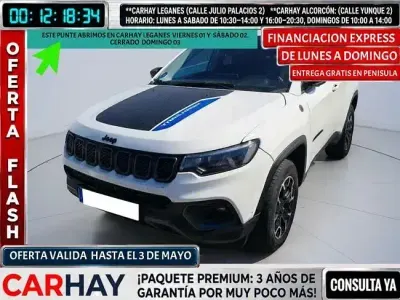 Occasion Jeep Compass Trailhawk 241 ch (177 kW) 2022 Blanc SUV