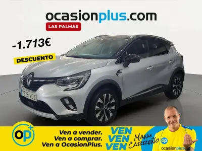 Usado Renault Captur Techno 90 CV (66 kW) 2023 Gris SUV