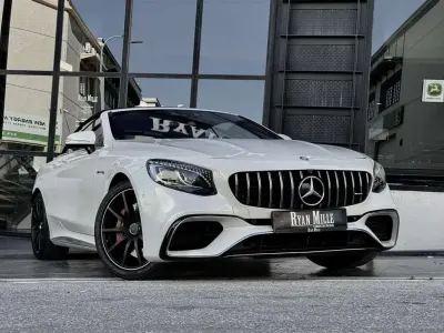 Usado Mercedes S63 AMG AMG 585 CV (430 kW) 2016 Blanco Descapotable