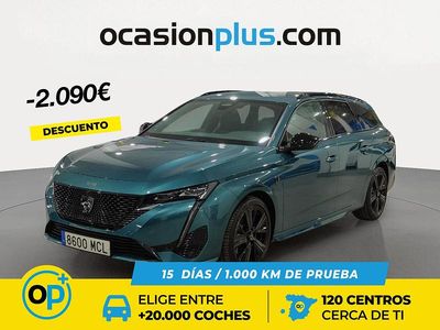 Azul Usado 2022 Peugeot 308 GT Familiar | 22.990 € (Precio justo)