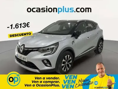 Usado Renault Captur Techno 91 CV (66 kW) 2024 Gris SUV
