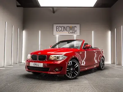 Usado BMW 123 Cabriolet 204 CV (150 kW) 2012 Rojo Descapotable
