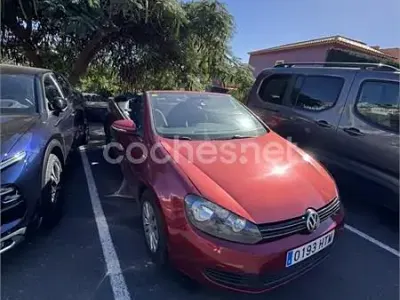 Brugt VW Golf Cabriolet 105 HK (77 kW) 2013 Rød Cabriolet