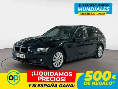Usado BMW 316 116 CV (85 kW) 2013 Negro Familiar