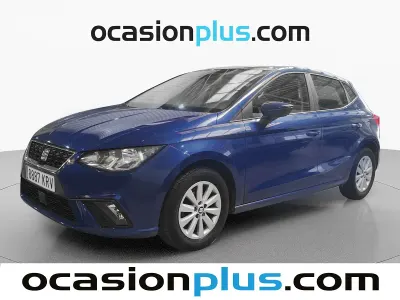 Usado Seat Ibiza Style 80 CV (58 kW) 2018 Azul Utilitario