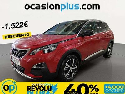 Usado Peugeot 3008 GT-line 131 CV (96 kW) 2019 Rojo SUV