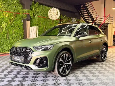 Usado Audi Q5 265 CV (194 kW) 2021 Verde SUV