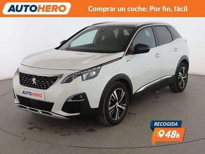 Usado Peugeot 3008 GT-line 131 CV (96 kW) 2019 Blanco SUV