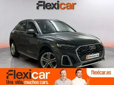 Usado Audi Q5 S-Line 204 CV (150 kW) 2021 Gris SUV