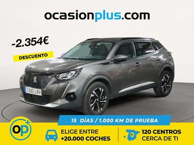 Usado Peugeot 2008 Allure 130 CV (95 kW) 2021 Negro SUV