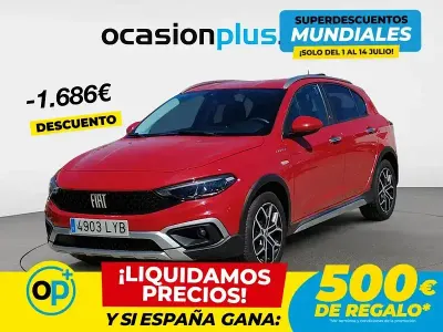 Usado Fiat Tipo Red 130 CV (95 kW) 2022 Rojo Berlina