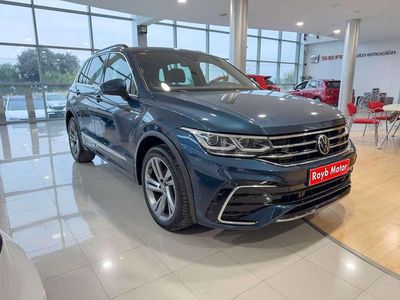 Usado VW Tiguan R-line 150 CV (110 kW) 2021 Azul SUV
