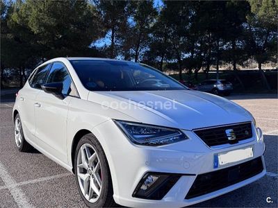Usado Seat Ibiza FR 150 CV (110 kW) 2018 Blanco Utilitario