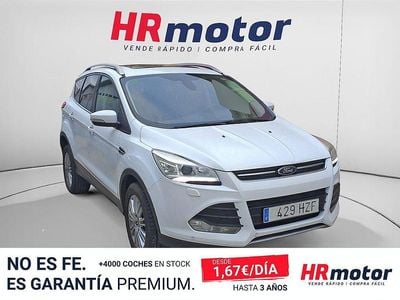 Usado Ford Kuga Titanium 140 CV (102 kW) 2014 Blanco SUV