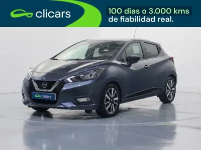 Usado Nissan Micra 92 CV (67 kW) 2021 Gris / plata Utilitario