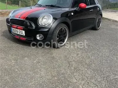 Usado Mini ONE 95 CV (69 kW) 2009 Negro Utilitario