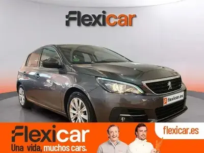 Usado Peugeot 308 Style 130 CV (95 kW) 2018 Gris Berlina