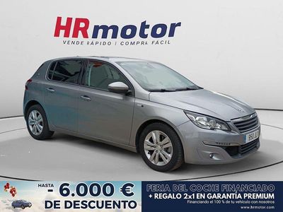Gris Usado 2016 Peugeot 308 Style Berlina | 9190 € (Precio justo)