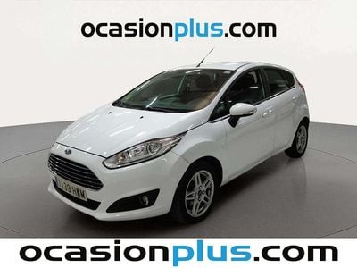 Usado Ford Fiesta Titanium 95 CV (69 kW) 2014 Blanco Utilitario