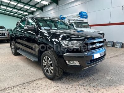 Usado Ford Ranger Wildtrack 203 CV (149 kW) 2018 Negro Recogida