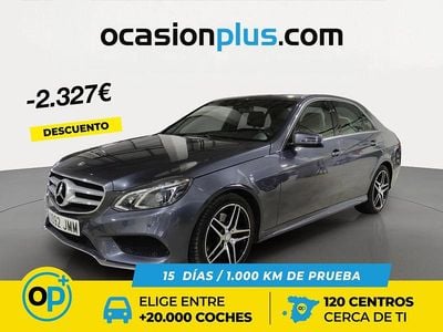 Gris / plata Usado 2016 Mercedes E220 Berlina | 20.490 € (Precio justo)