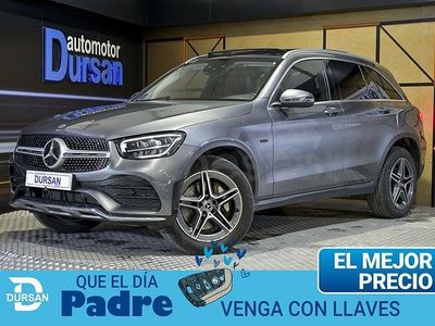 Usado Mercedes GLC300e 313 CV (230 kW) 2021 Gris SUV