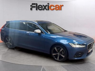 Usado Volvo V90 R-Design 150 CV (110 kW) 2017 Azul Familiar