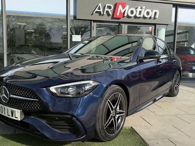 Usado Mercedes C200 204 CV (150 kW) 2022 Azul Berlina