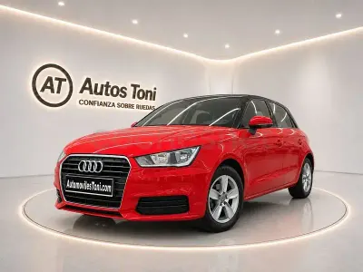Usado Audi A1 Sportback Design 95 CV (69 kW) 2015 Rojo Utilitario