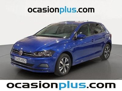 Usado VW Polo Advance 95 CV (69 kW) 2018 Azul Utilitario