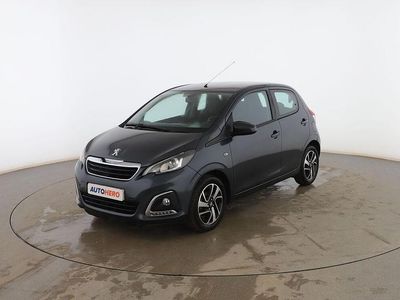 Usado Peugeot 108 Allure 70 CV (51 kW) 2017 Gris Berlina