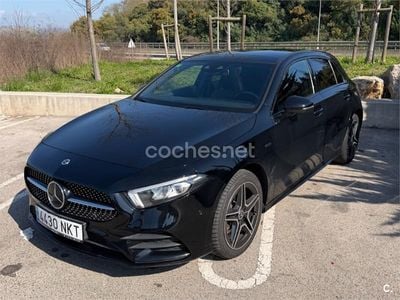 Usado Mercedes A250 218 CV (160 kW) 2021 Negro Berlina