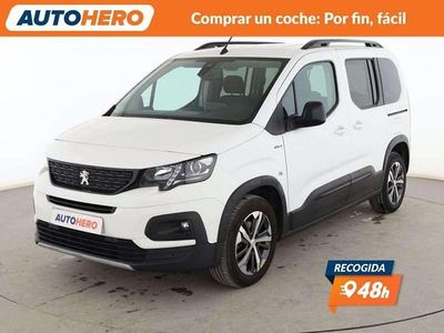 Usado Peugeot Rifter GT-line 131 CV (96 kW) 2020 Blanco Monovolumen