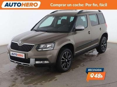 Usado Skoda Yeti 110 CV (80 kW) 2017 Verde SUV