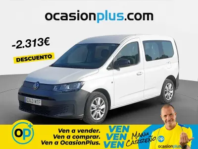 Usado VW Caddy 102 CV (75 kW) 2024 Blanco Monovolumen