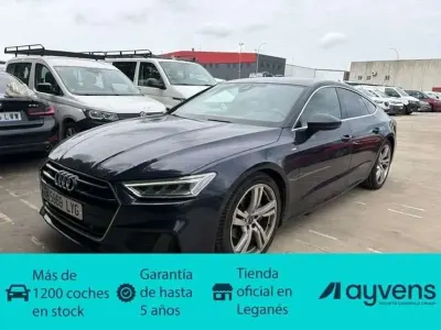 Usado Audi A7 Sportback S-Line 204 CV (150 kW) 2022 Azul Utilitario