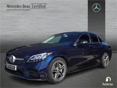 Usado Mercedes C180 156 CV (114 kW) 2019 Azul cavansita