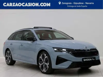 Occasion Skoda Octavia RS 265 PK (194 kW) 2024 Blauw Stationwagen