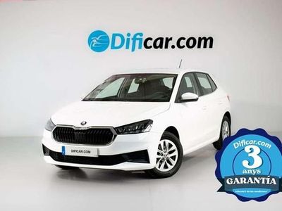 Usado Skoda Fabia Ambition 95 CV (69 kW) 2022 Blanco Utilitario