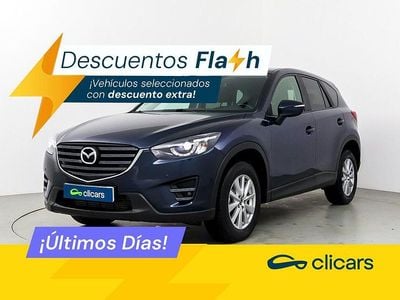 Usado Mazda CX-5 Style 150 CV (110 kW) 2016 Azul SUV