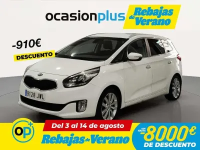 Usado Kia Carens 116 CV (85 kW) 2017 Blanco Monovolumen
