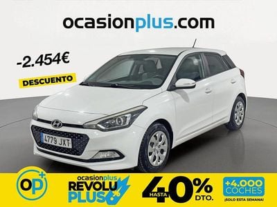 Usado Hyundai i20 84 CV (61 kW) 2017 Blanco