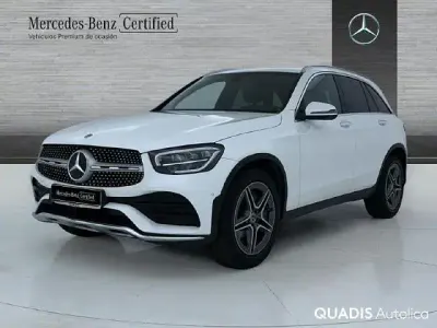 Usado Mercedes GLC200 163 CV (119 kW) 2022 Blanco polar SUV