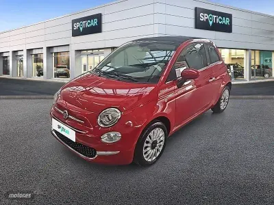 Usado Fiat 500C Dolcevita 70 CV (51 kW) 2022 Rojo Descapotable